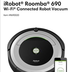Never been used in the box IRobot Roomba 690